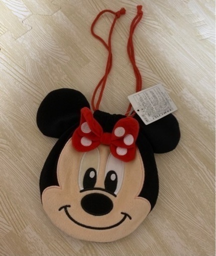 【新品・未使用】ディズニー ★ ミニーちゃん　巾着