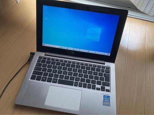 ASUSノートPC　X202E　訳アリでもまだまだ普通に使える！i3、メモリ4G、SSD256GB、11.5型タッチパネルのミニノートです！ース動品です！