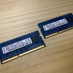 DDR3 　4GB✕2枚＝8GB　【角ハイボール350缶２本交換】