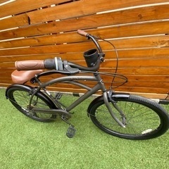 値下げ！！【アメリカ輸入】希少 ビーチクルーザー26インチ 自転車