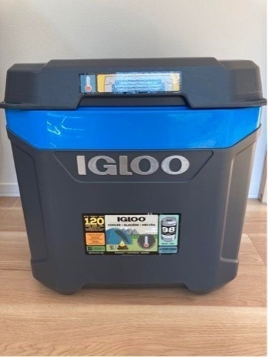 【動作保証】IGLOO クーラーボックス　キャスター付　120