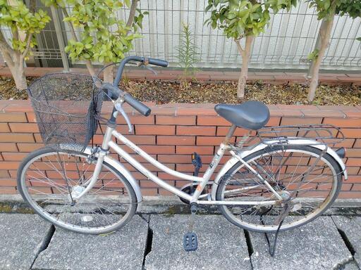 (chariyishy出品)26インチ自転車、オートライト付き、シルバー