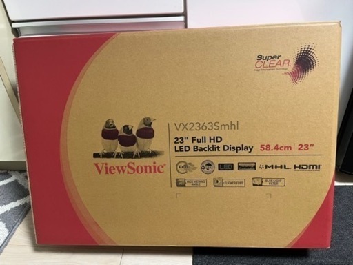 ViewSonic VX2363SMHL 23インチ 液晶モニター