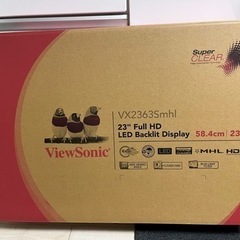 ViewSonic VX2363SMHL 23インチ 液晶モニター