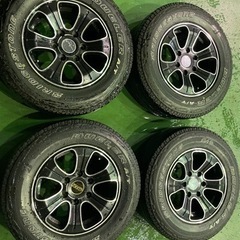 エムテクノ MTS MJ-01S 16インチ ホワイトレター ハイエース