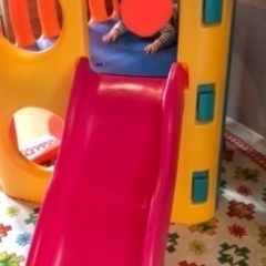 幼児用　室内遊具　すべり台