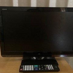 【差し上げます】2010年製AQUOS 22型液晶テレビ