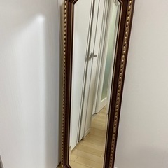 定価約4万円‼️風水最強　八角形　アンティーク　ヴィンテージ　姿見鏡　全身鏡　全身ミラー