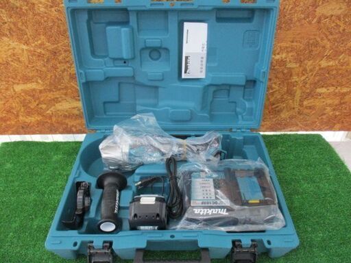 358 充電式ディスクグラインダ makita マキタ GA408DRG バッテリ×1 未使用保管品 開封品 展示品