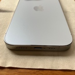 【美品】iPhone14 pro ホワイト　128GB バッテリー100%