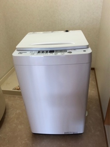 洗濯機5.5kg 2023年製 HW-55E2W Hisense ハイセンス
