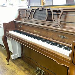 感謝フェア！更に最大１０万円値引き！リフレッシュ済み中古ピアノ　カワイKi65f　オシャレ家具調
