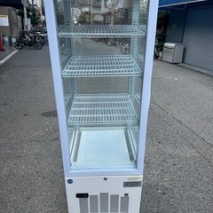 4面ガラス冷蔵ショーケース（片面扉）JCMS-228