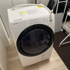ドラム式洗濯機 SHARP ES-S7E-WR