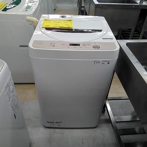 　SHARP　シャープ　洗濯機　ESｰGE6EｰT　6kg　2021年製　6423ｰJ