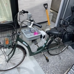 【ネット決済】電動なし子供乗せ自転車