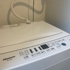 【ネット決済】Hisense　 4.5kg 全自動洗濯機　HW-...