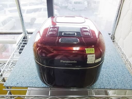 Panasonic　パナソニック　3合炊き　可変圧力IHジャージャー炊飯器　SR-JP055S　豊穣ブラック　2016年製