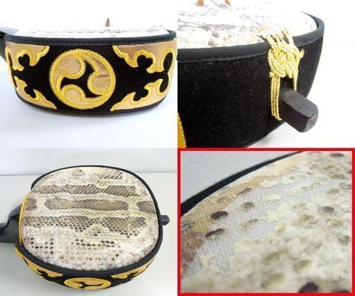 沖縄三線 ティーガー御紋 ソフトケース付き ビギナー教本付き 三味線