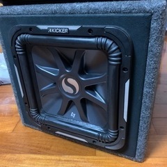 kicker L7 12インチ　アンプ付き1000W