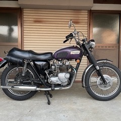 【ネット決済】英国旧車 1970年式 Triumph T100c...