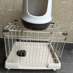 猫 ゲージ トイレ