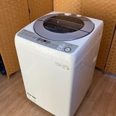 【引取】高機能 早い者勝ち! シャープ 洗濯機 ES-GV8D-...