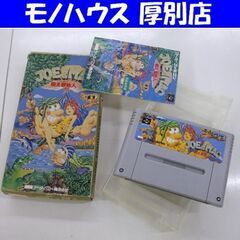 SFC JOE＆MAC 戦え原始人 スーパーファミコン ソフト ...