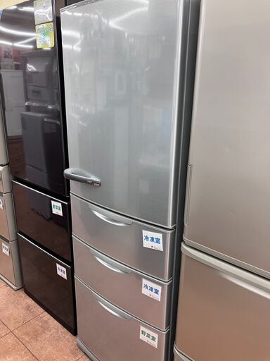 お買い得品AQUA 355L冷蔵庫 アクアAQR-361L 2014年式 ファミリー冷蔵庫9009
