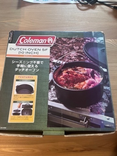 未使用品　コールマン　ダッチオーブンSF（10インチ）Model 170-9392