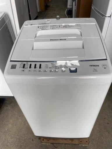 日立　洗濯機　NW-Z70E7　2020年製　7㎏●AA08W008