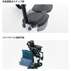 完全に調整可能, 「ぴったりフィット」リクライニング車椅子