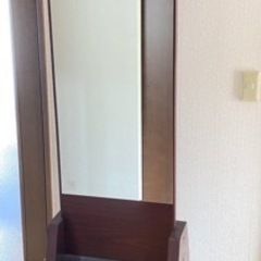 【無料】鏡 鏡台 ドレッサー 化粧鏡 1面鏡