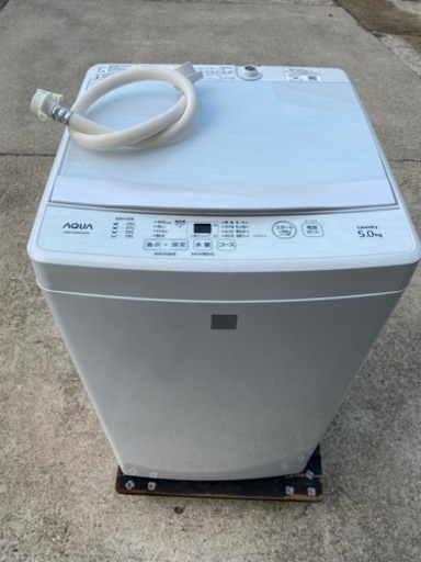 AQUA 洗濯機　AQW-GS5E6　2019年 5kg●AA08W015