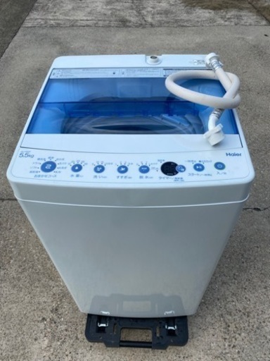 Haier 洗濯機　JW-C55CK　5.5kg 2018年●AA08W016