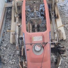 クボタの田植機一輪