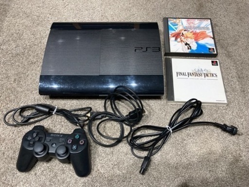 最終型PS3とPS1のソフト2本