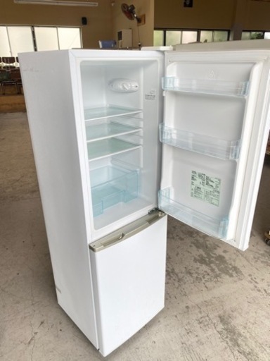 福岡市内配送無料　2020年　冷凍冷蔵庫 162L IRSE-16A-CW ホワイト