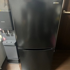 値下げ【美品】冷蔵庫 アイリスオーヤマ IRSD-14A-B