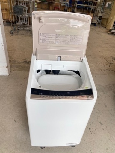 福岡市内配送無料　日立 HITACHI BW-D8WV [ビートウォッシュ 洗濯乾燥機 （8kg）