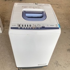 福岡市内配送設置無料　2018年　日立　NW-T74-A　ヤマダ電機オリジナルモデル　全自動洗濯機　「白い約束」（洗濯7.0kg）　ブルー 福岡市内配送設置無料 2018年 日立 NW-T74-A ヤマダ電機オリジナルモデル