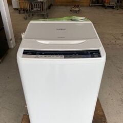 福岡市内配送無料　日立 HITACHI BW-V80A W [ビートウォッシュ 全自動洗濯機 （8kg） ホワイト]