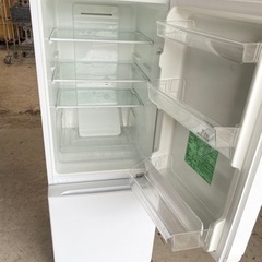 福岡市内配送無料　2019年　YAMADASELECT(ヤマダセレクト） YRZF15G1 2ドア冷蔵庫 (156L・右開き) ホワイト