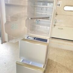 福岡市内配送無料　シャープ SHARP SJ-WA35Y-S [冷蔵庫 （350L・どっちもドア） 3ドア シルバー系]