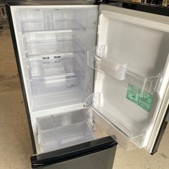 福岡市内配送無料　MR-P15A-B 冷蔵庫 サファイアブラック [2ドア /右開きタイプ /146L