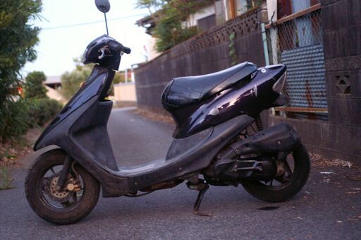 最安ライブディオ AF35 ディスクブレーキ 3.5万円 ZXマフラー30km制限突破2種登録黄色ナンバー可 オイルは足すだけ面倒が無い　これ以下の掲載があれば、価格を下げます