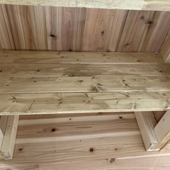 木製レジカウンター　キッチンカウンターにも