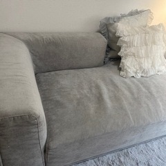 Francfranc メーネ カウチ R ライトグレー（W810）