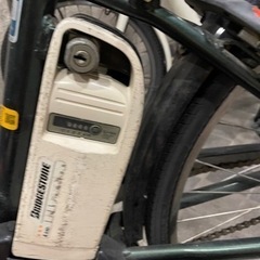 古いPASの電動アシスト自転車 予備バッテリー付き