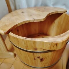 木製足湯器